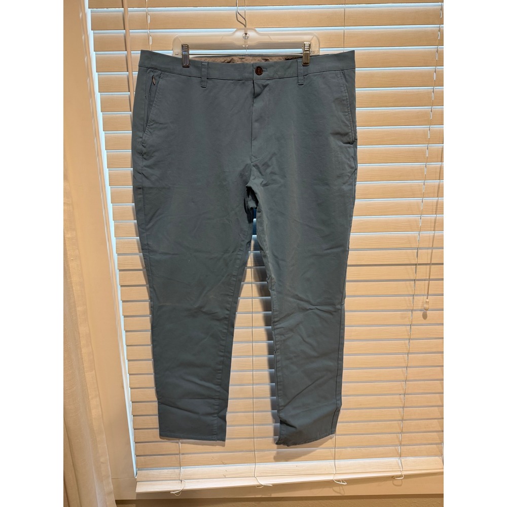 Bonobos‎ Slim Fit Chino Pants Mens 40x32 Dusty Blue Stretch Cotton Twill Casual